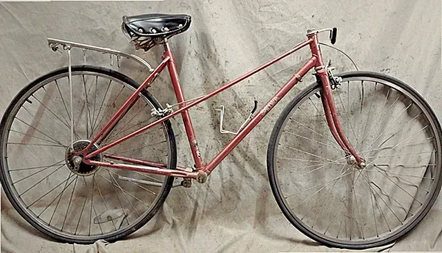1984 Sanwa Mixte Touring Road Bike X-Small 49cm Chromoly Lugged Steel Step-Thru~