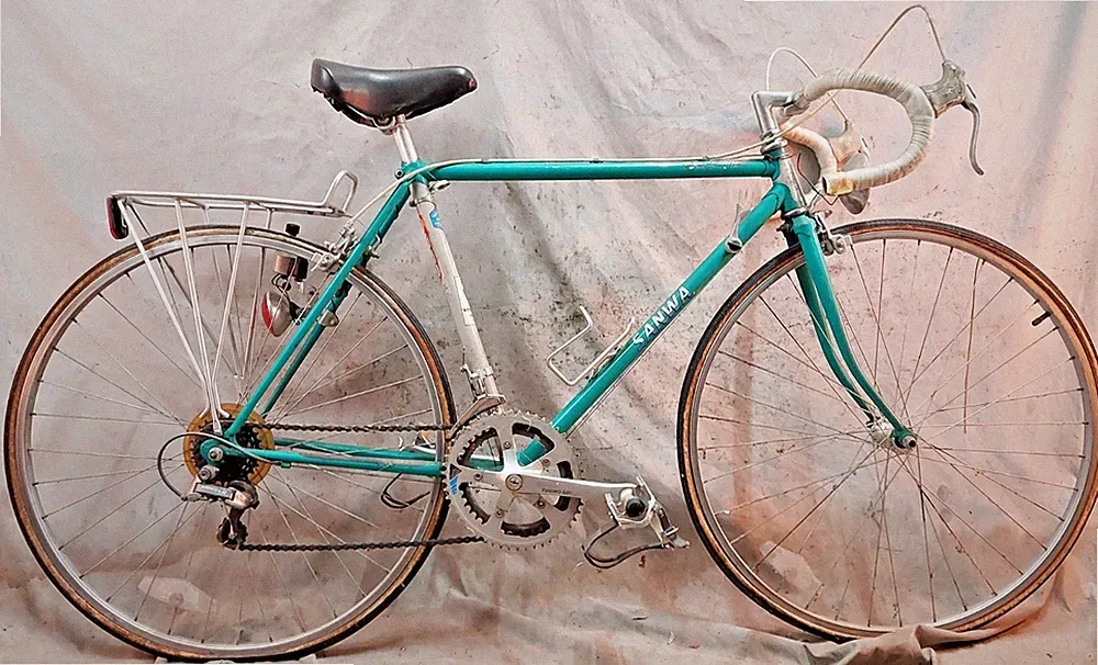 1989 Sanwa Technique Touring Road Bike Small 51cm Chromoly Lugged Steel Commuter