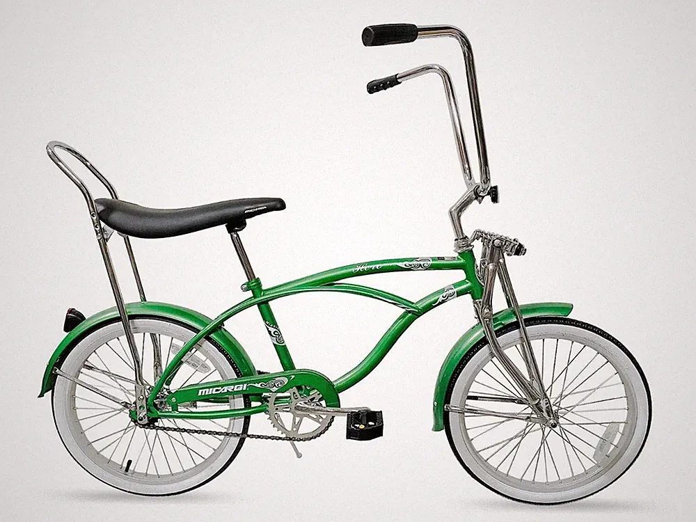 20" Beach Cruiser Bicycle Bike Lowrider Micargi Hero Boy Green Classic Cruiser
