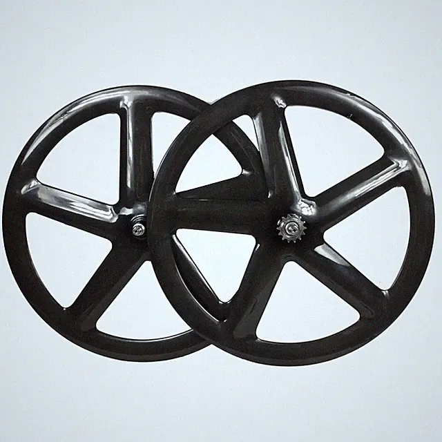 700C Starfish Track Racing Road Cyclocross Triathlon Biking Carbon Wheel
