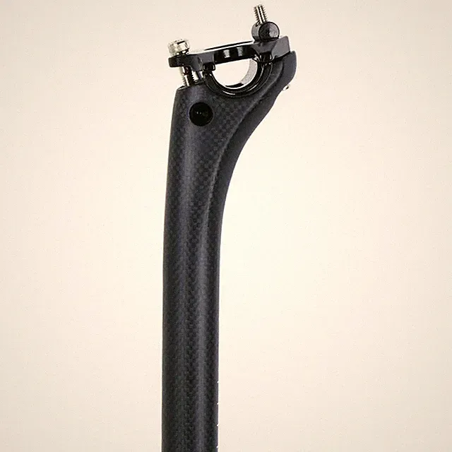 Carbon 20mm Offset MTB/Road Bicycles Seatpost 27.2/30.8/31.6*400/350mm Size