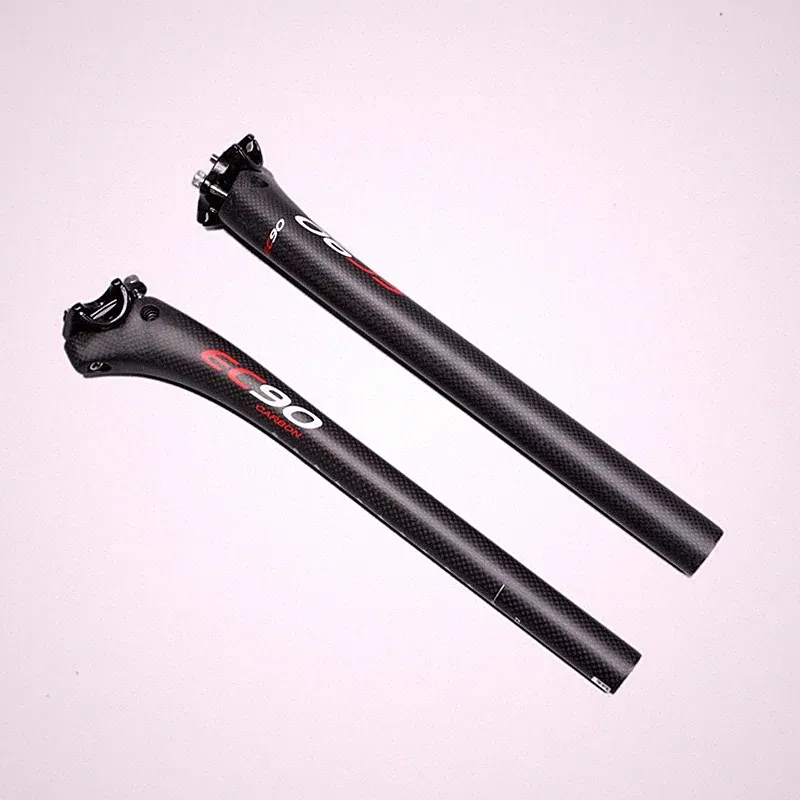 EC90 Carbon Fiber Bicycle Seat Post Mountain Bike Seatpost 25.4/27.2/30.8/31.6mm
