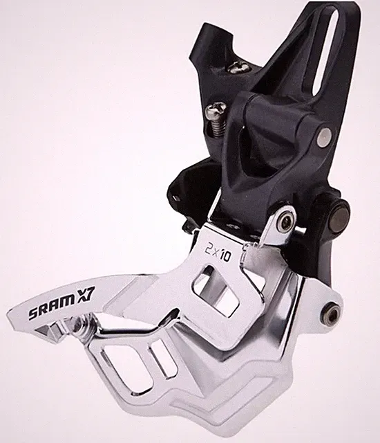 New SRAM X7 2x10 Speed Front Derailleur Top Pull W Direct Mount Bike Component