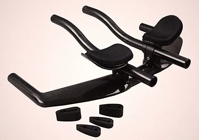 TOSEEK Carbon Fiber Bicycle Handlebar Time Trial Triathlon Rest Handlebar 31.8mm